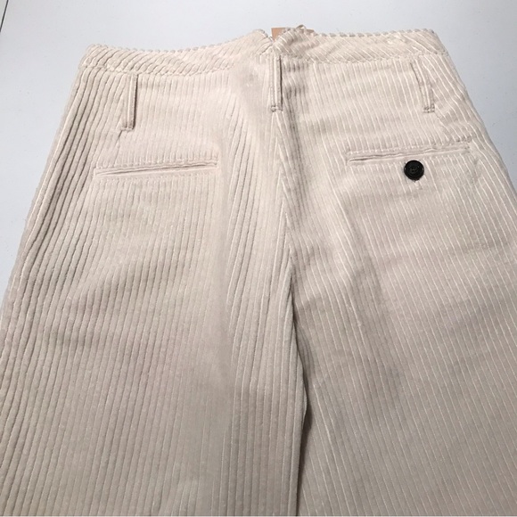 NWT Sessùn Rocco Corduroy Trouser Pants in Fleur De Sel Size 38 - fits like US 4 - Picture 9 of 14
